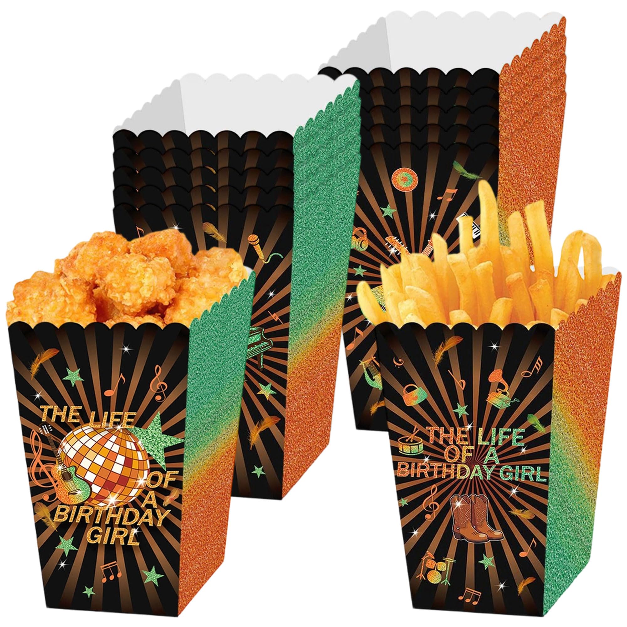 LaVenty The Life of A Birthday Girl Decorations Showgirl Era Party Supplies