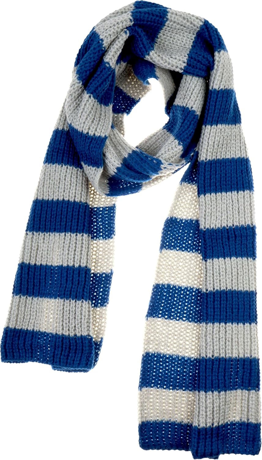 VIVISION SCARF ヴィヴィジョン スカーフ VIVIAN & VINCENT Fall Winter Ultra Soft Knit Striped Scarf