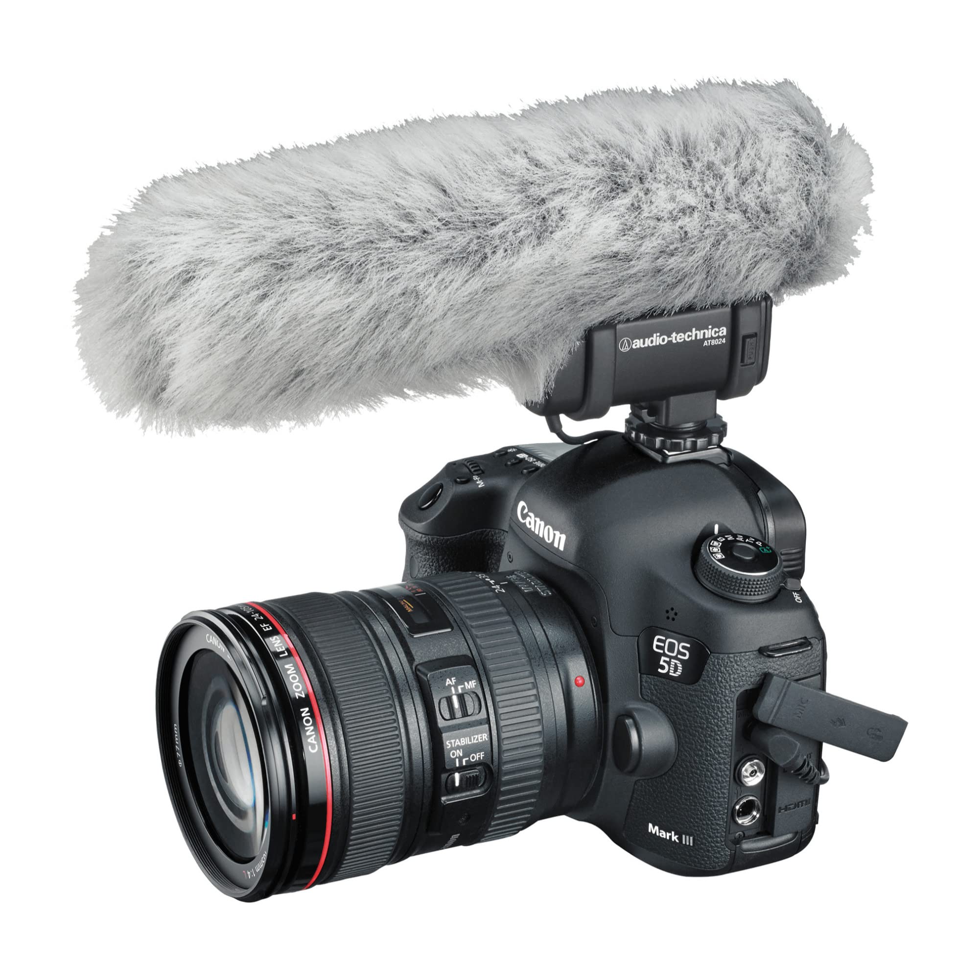 Amazon.com: Audio-Technica AT8024 Stereo/Mono Camera-Mount