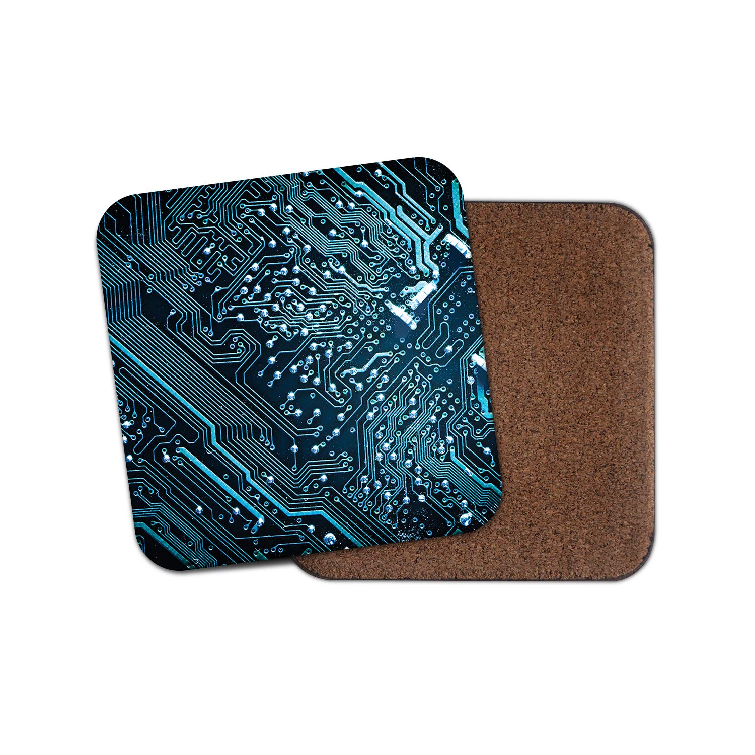 DestinationVinyl 1 x Motherboard Coaster - Gamer Geek Engineer Electric Teacher #16402