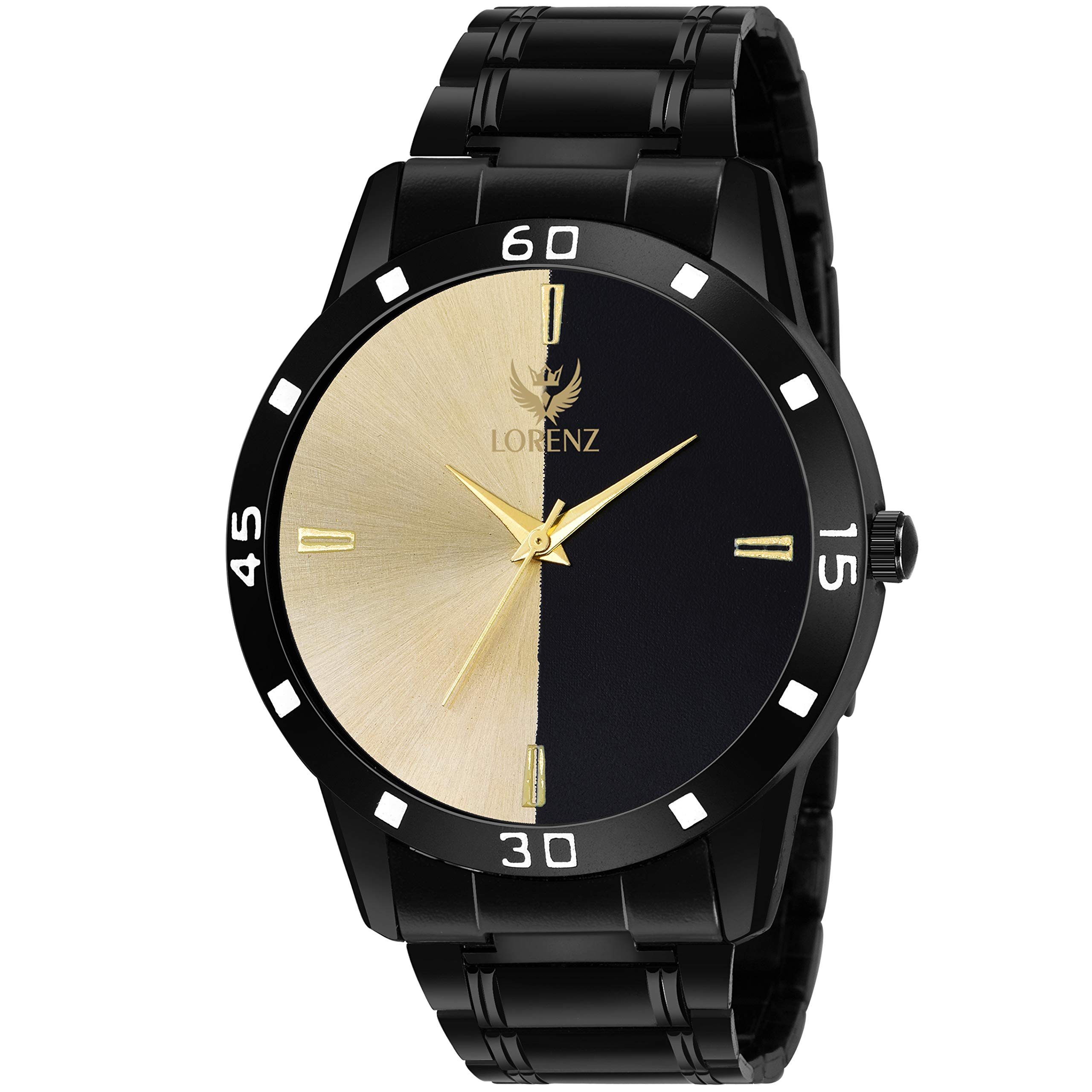 LORENZ Black Dial Mens Watch | Watch for Boys- MK-2095W (B07Y8D5CPK) Amazon Price History, Amazon Price Tracker