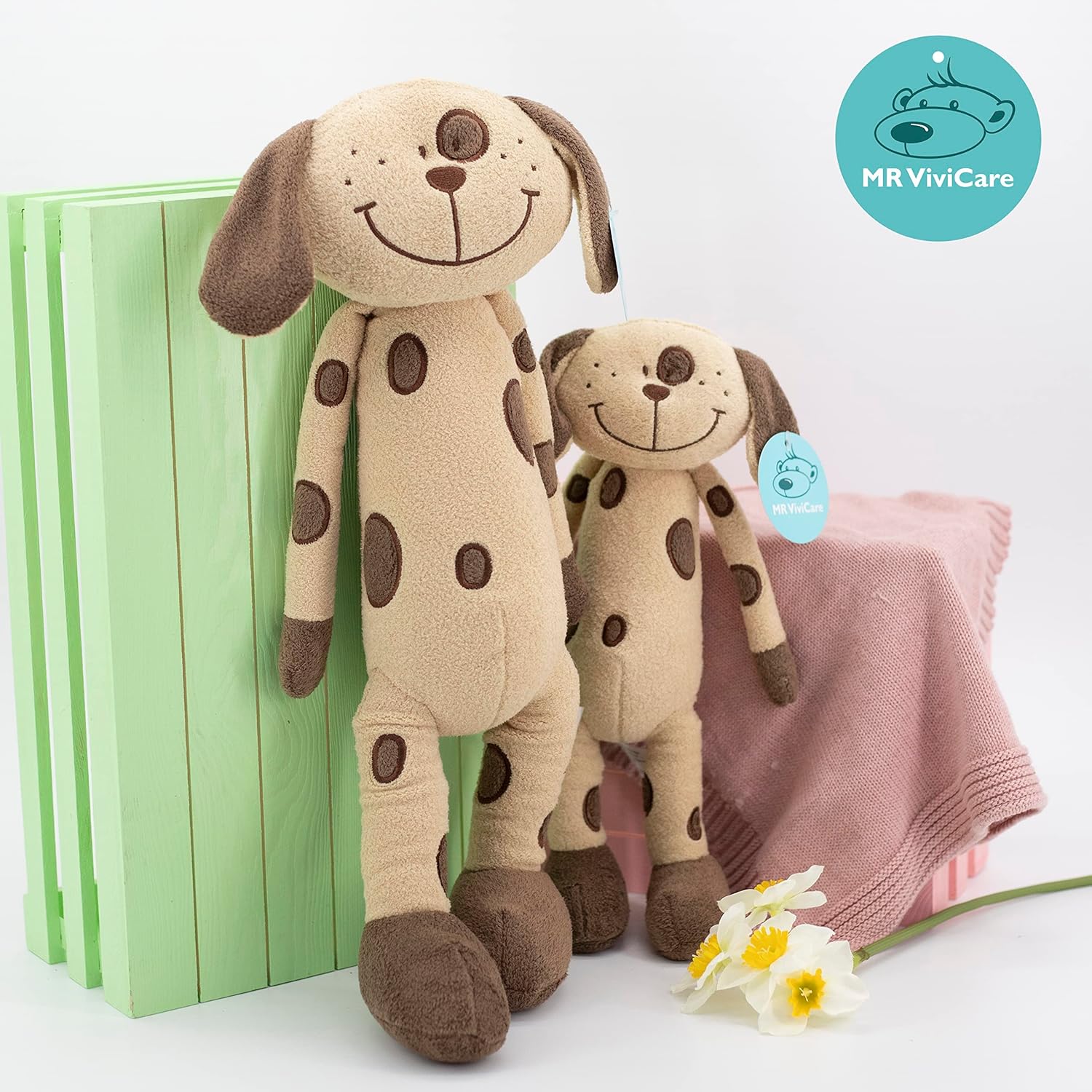 13" Huggable Standing Dog Stuffed Animals Plush Toy,Stuffed Dog Plush Toys for Girls,Puppy Toys for Kids,Great Gift for Children,Birthday,Baby Shower,Christmas,Machine Washable