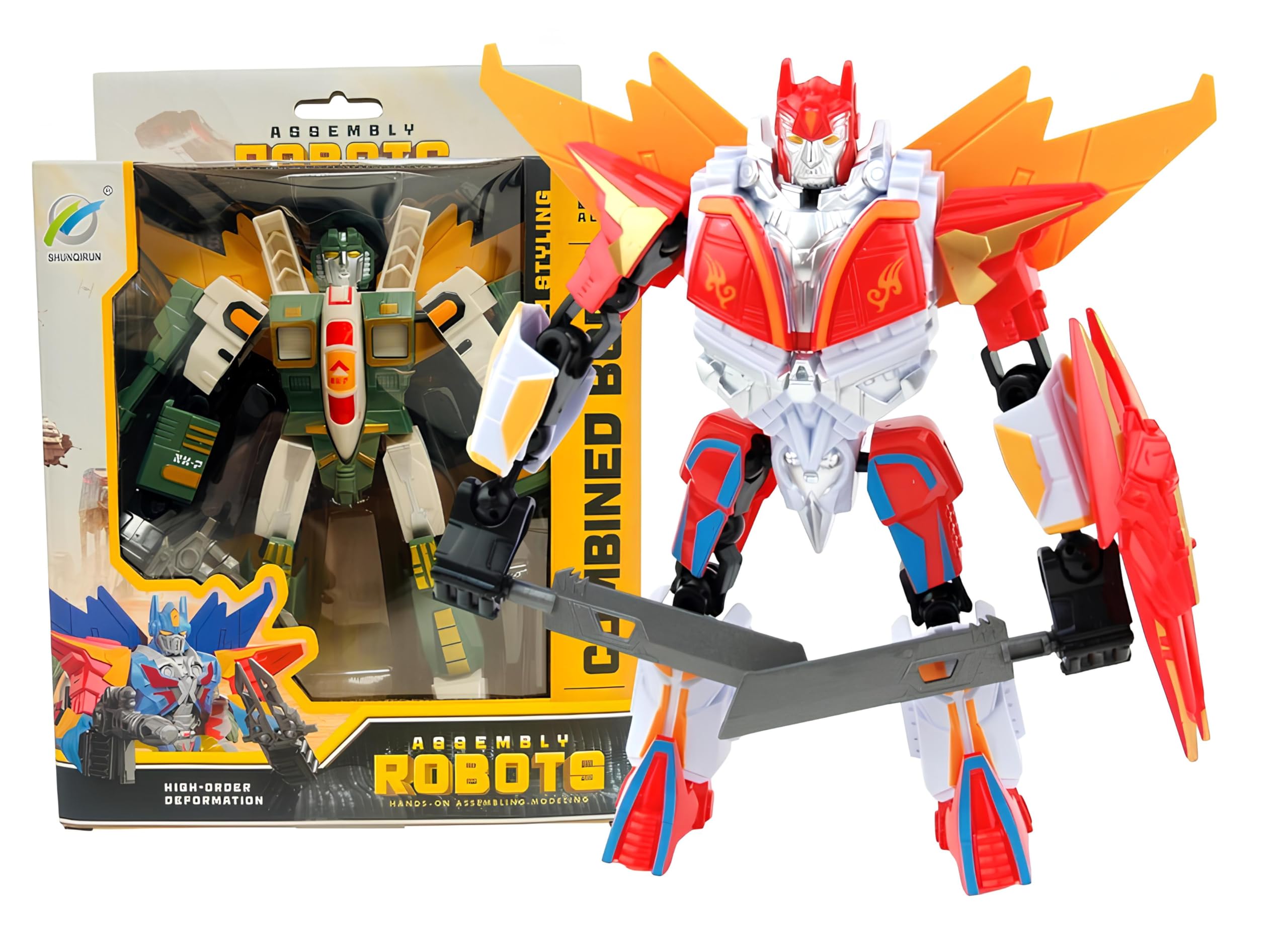 Robot Transformable Robots Car Plane Dinosaur Tyrannosaurus Triceratops Jurassic Dino Bot Mech Si and Become a Giant Robot Mecha Transformable Vehicle Transform Bot Mech