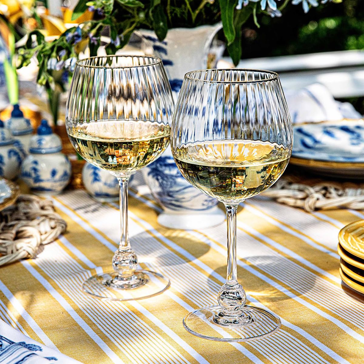 Amazon.com | Juliska Nell Wine Glass: Wine Glasses