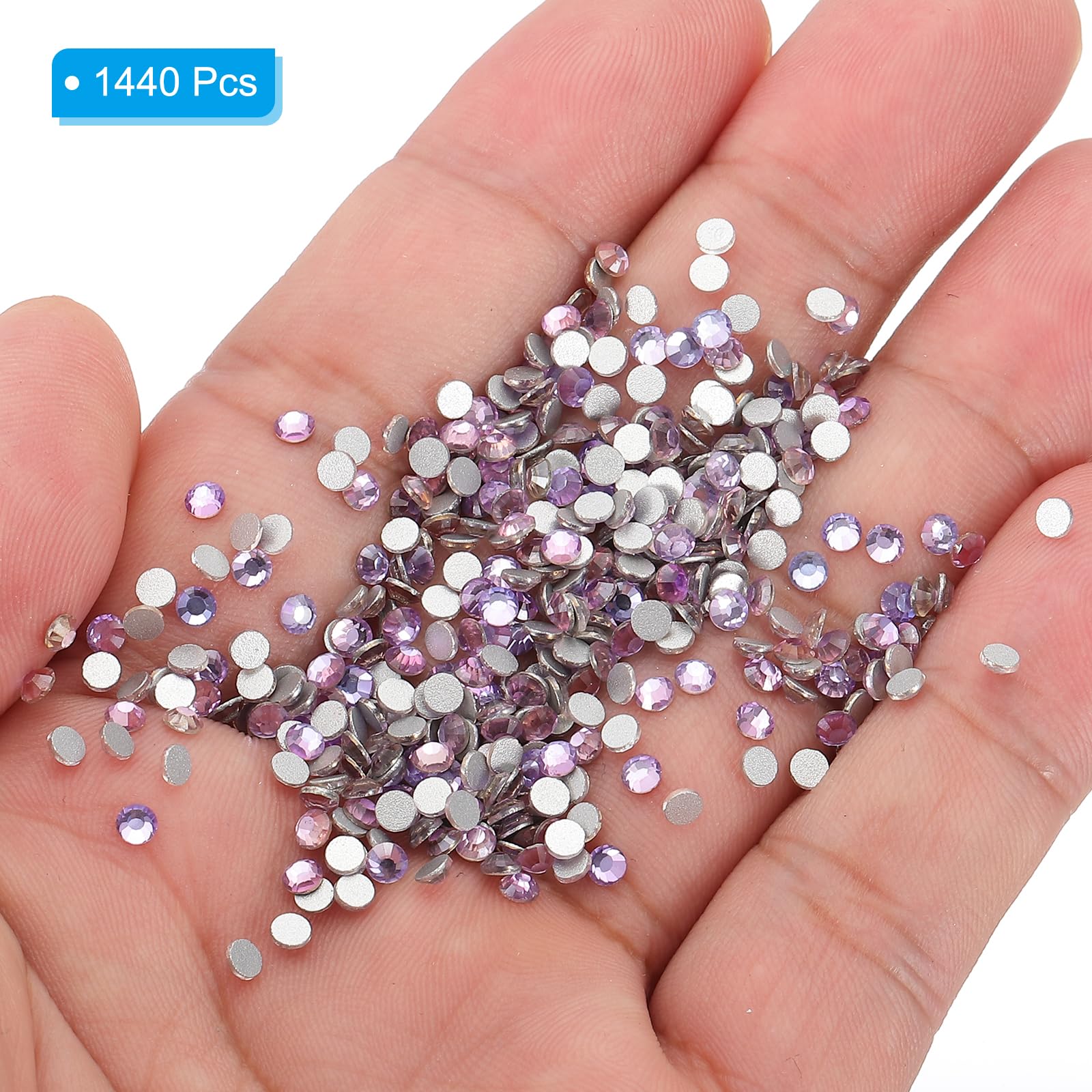 PATIKIL SS10/1440Pcs Glass Diamante Rhinestone - Image 4