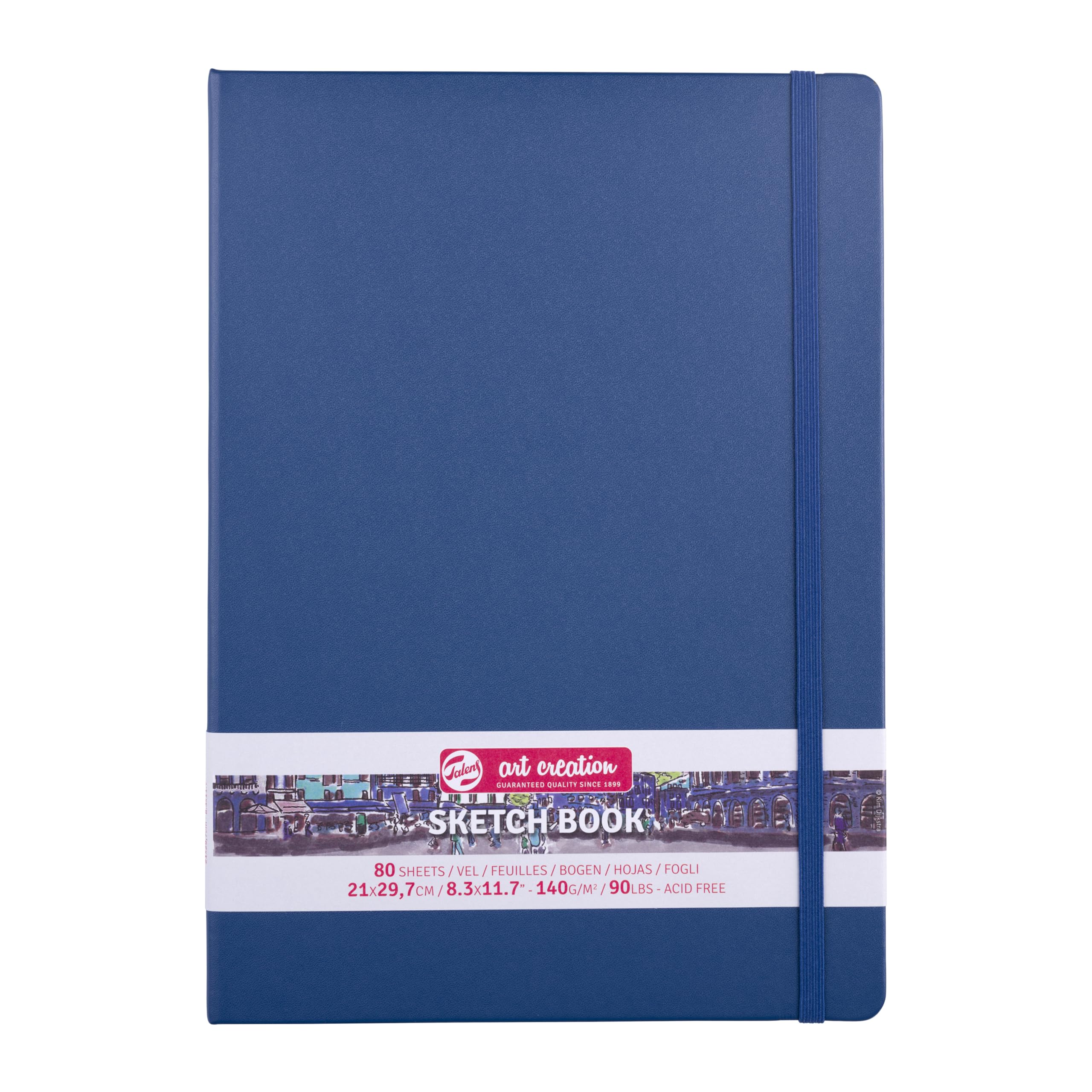 Talens Art Creation Szkicownik 21 x 30 cm - Navy Blue, 140 g, 80 ark.