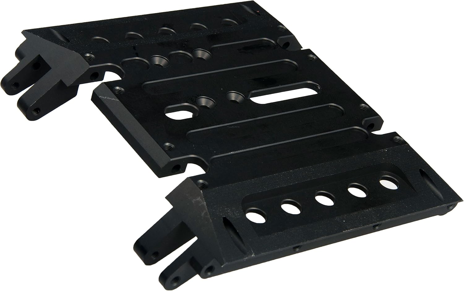 RCLions CNC Aluminum Center Gear Box Mount Skid Plate for Axial Wraith 90018 RC Crawler Car