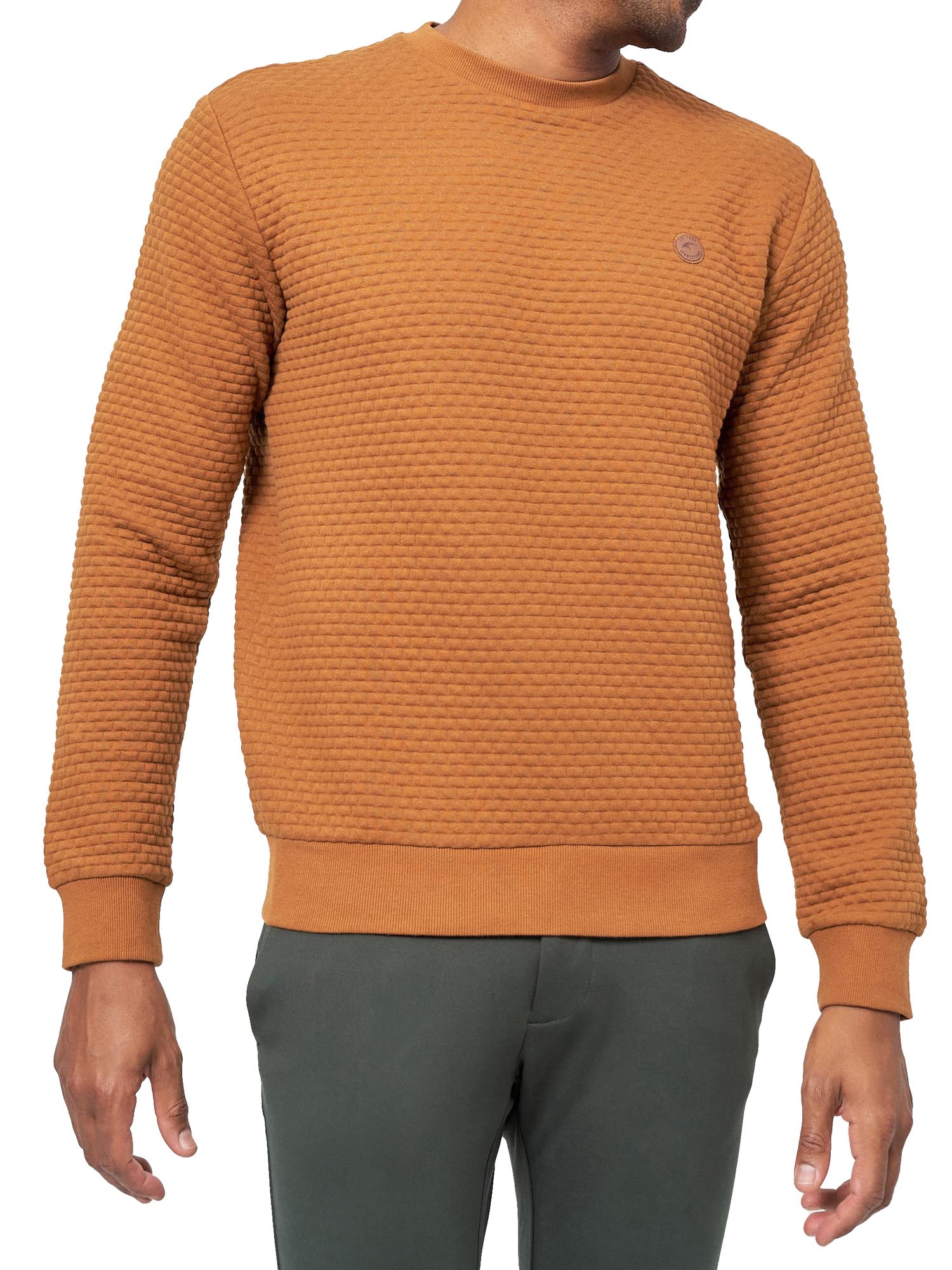 Indicode Uomini Dash Pullover | Maglione con Scollo Rotondo