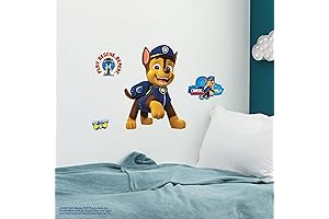 Paw Patrol Posters for Boys Room: Chase Wall Decal