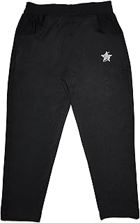 STARLATH Boy’s Regular Fit Track Pants, 4 Way Lycra Active Wear Sports Lower for Kids, Workout Trouser and Pajama