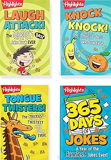 Highlights Best Kids Jokes and Riddles Book Bundle for Kids Ages 6-12