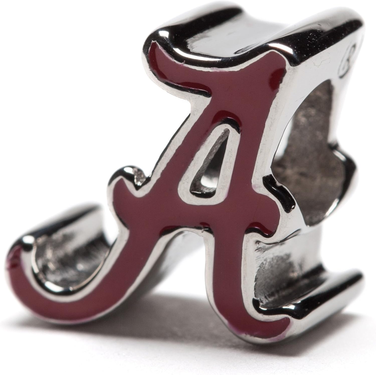 Stone Armory University of Alabama Charm Bracelet | Crimson Tide Gifts | Stainless Steel Alabama Jewelry | Alabama Helmet Charm Bracelet | Lifetime Guaranteed