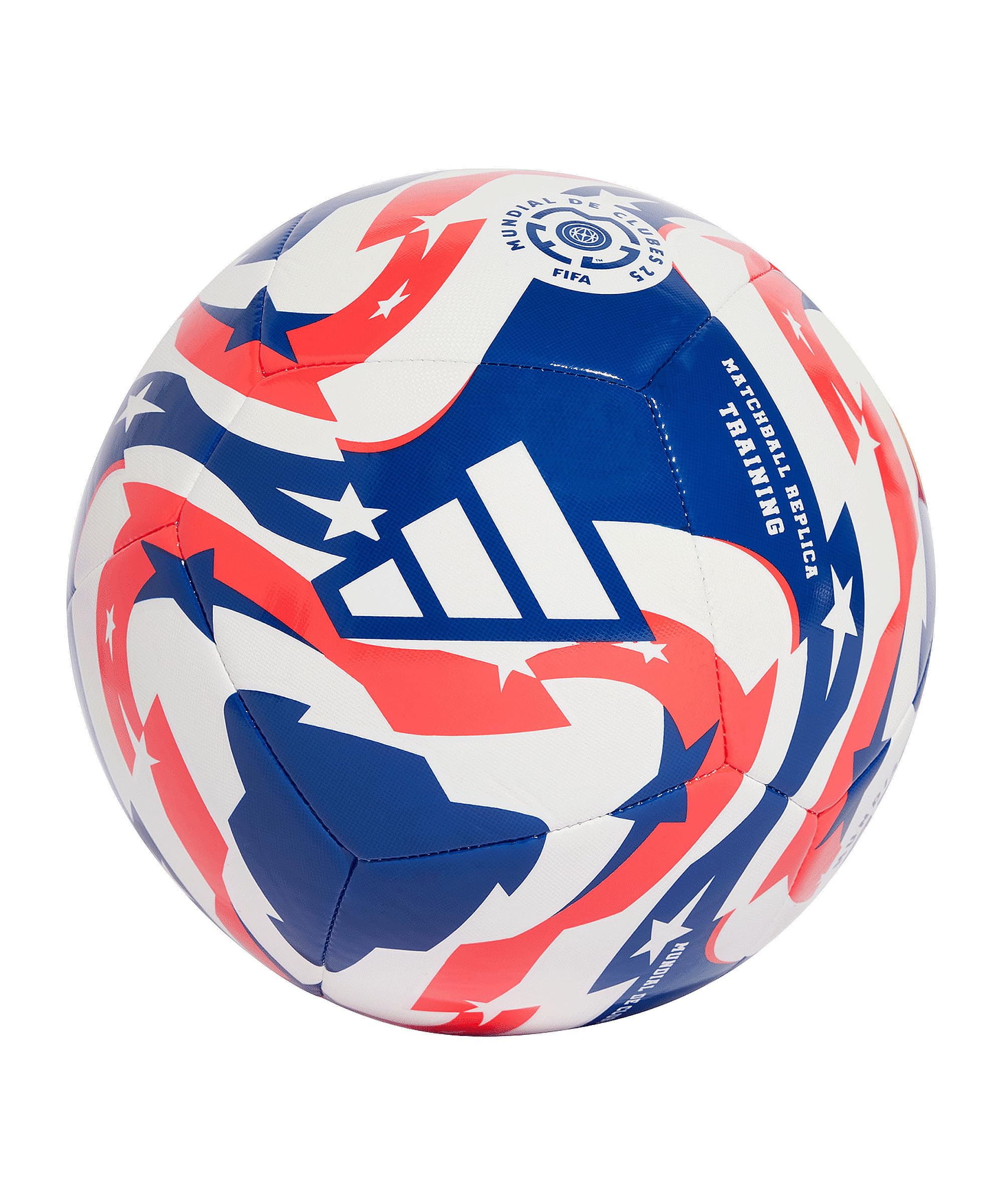adidas Pu Mundial de Clubes FIFA 25 Training Ball, Soccer, White
