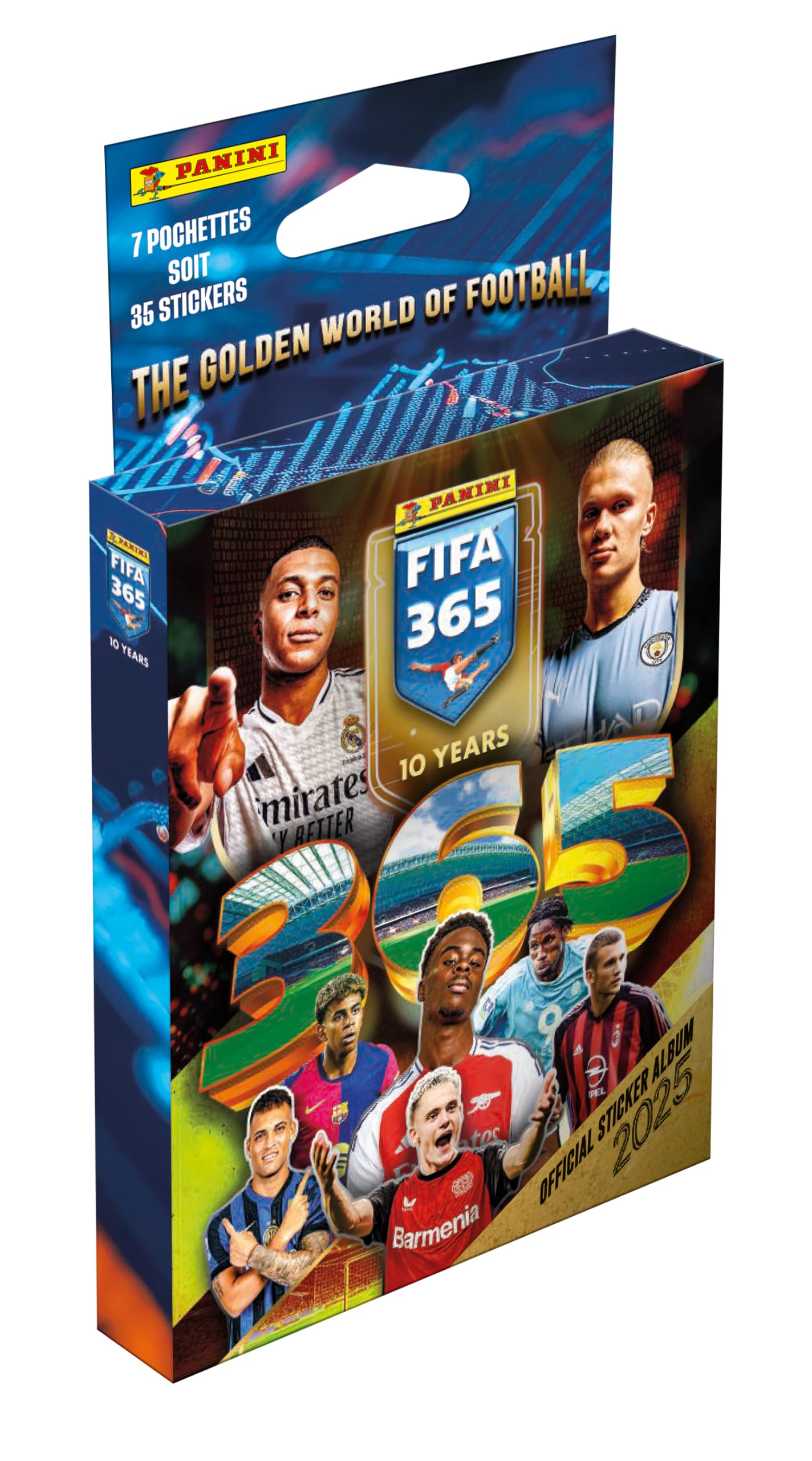 Panini FIFA 365 2025 Blister 7 kieszeni, 004890KBF7