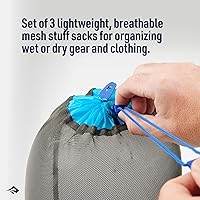 Vista 2 de Sea to Summit Juego de sacos de malla ultraligeros de 3 piezas