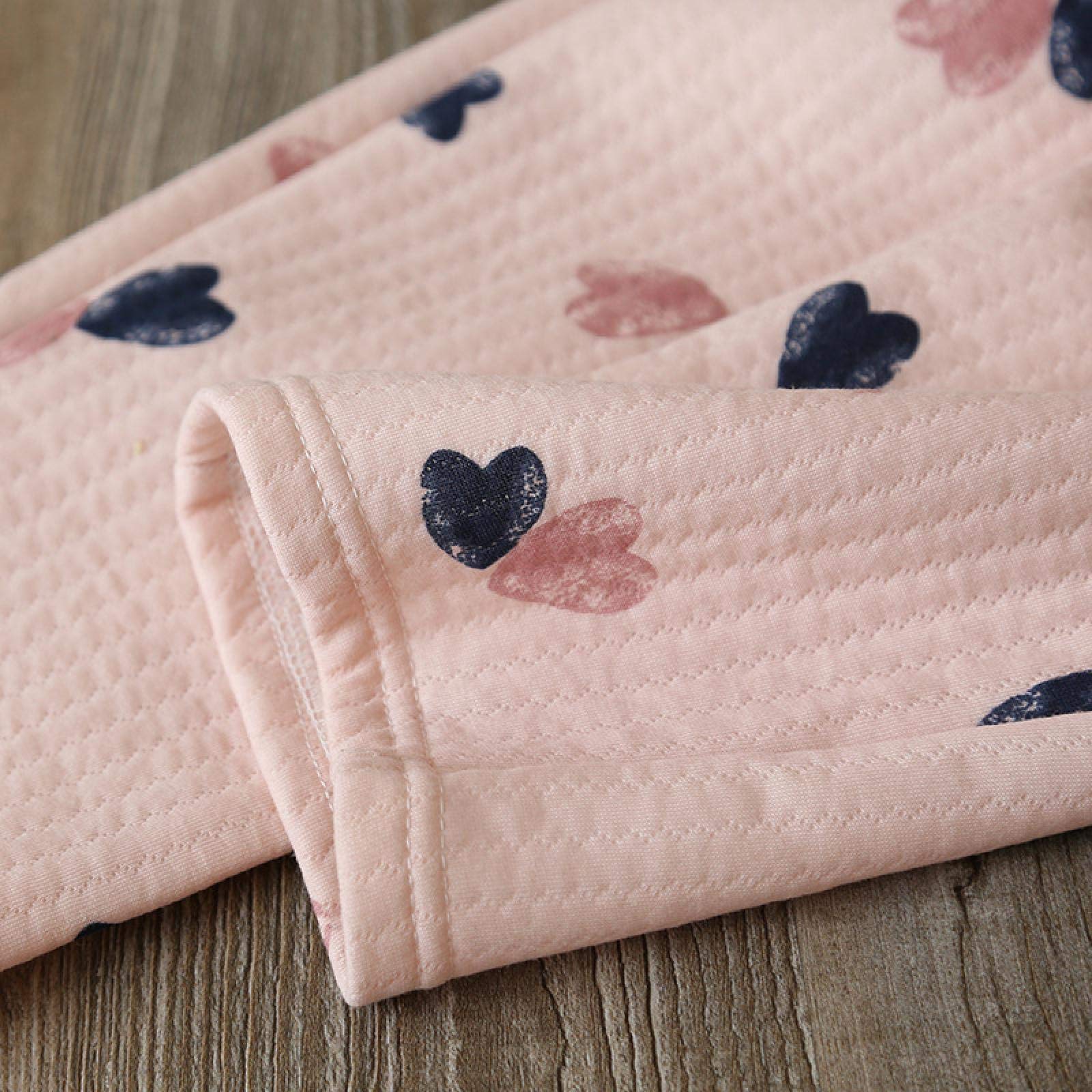 Un Pijama Cómodo Pijamas De Mujer Pijamas De Mujer Conjunto De Pijamas De Mujer De Algodón Puro Grueso De Manga Larga Ropa De Dormir De Mujer Suelta Com,Pinklove-XL