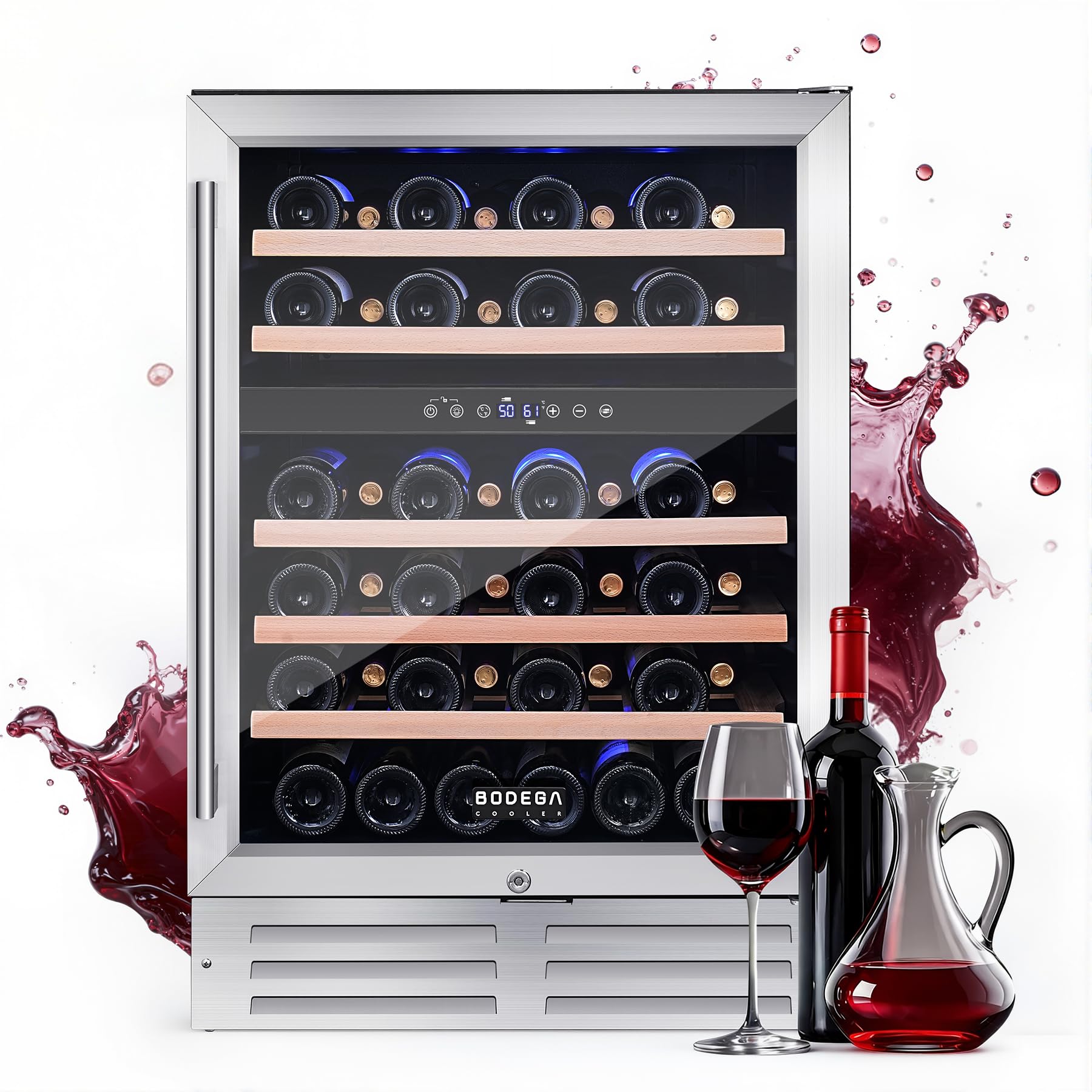BODEGA 24 Inch Dual Zone Wine Fridge
