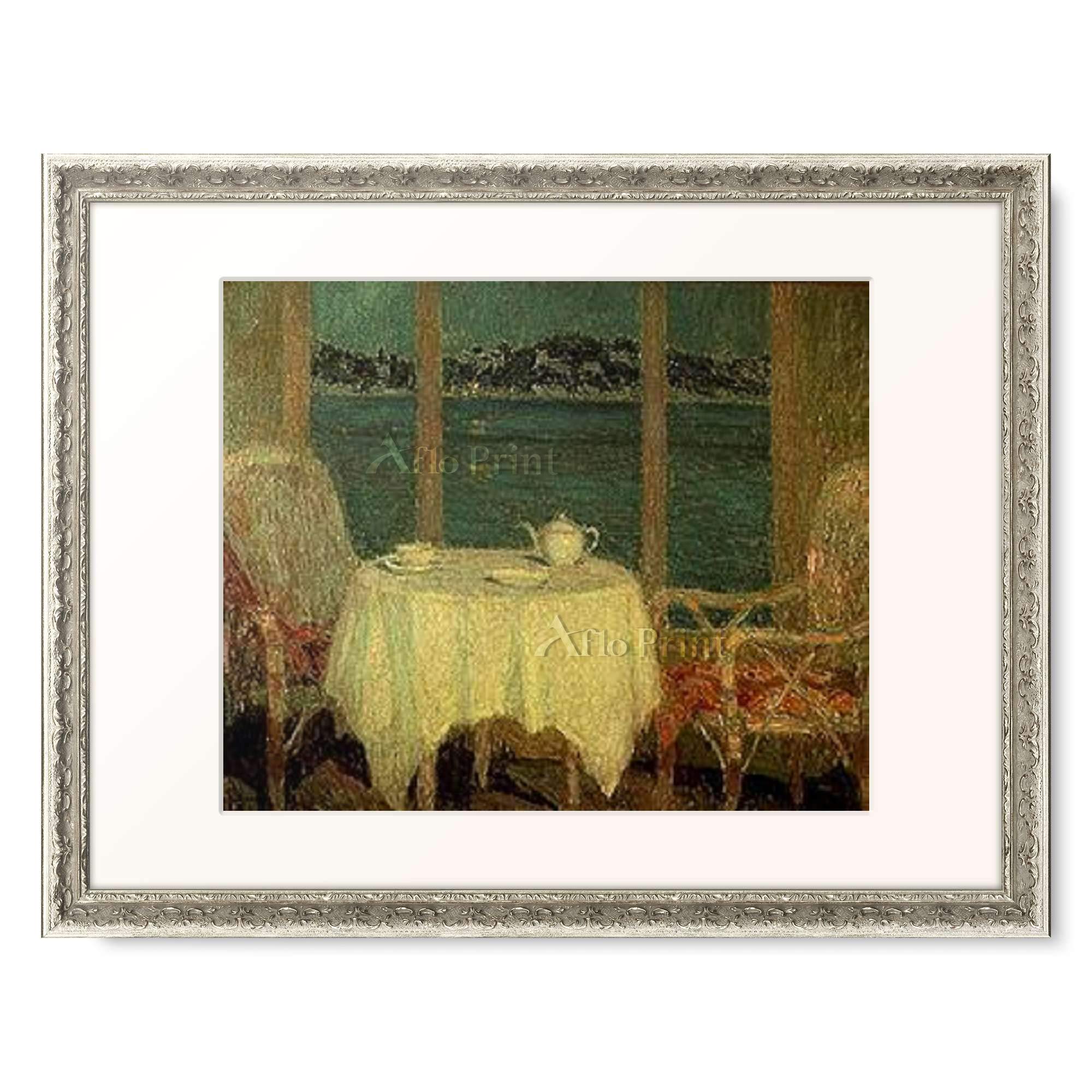 Henri le Sidaner、アンリ・ル・シダネル【La Jetee】 Amazon.co.jp: アンリ・ル・シダネル Le Sidaner, Henri 「Terrasse am