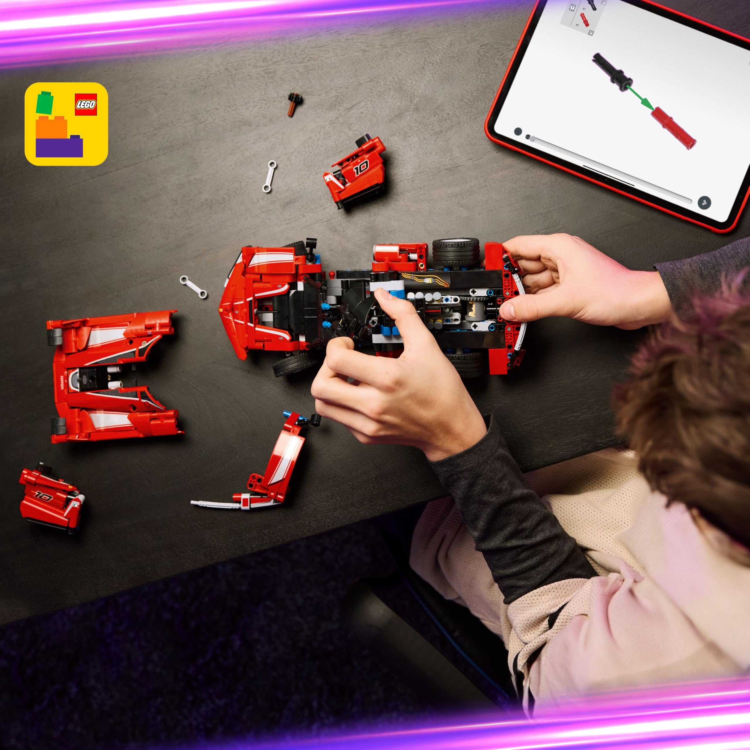 LEGO Technic Ferrari FXX K 42212 (897 Peças) | Amazon.com.br