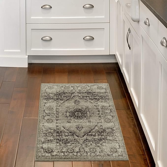 Maples Rugs Kitchen Rugs Distressed Lexington 1'8 x 2'10 Non Skid