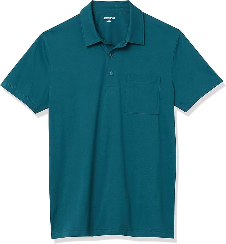 Amazon.co.uk teal polo shirt