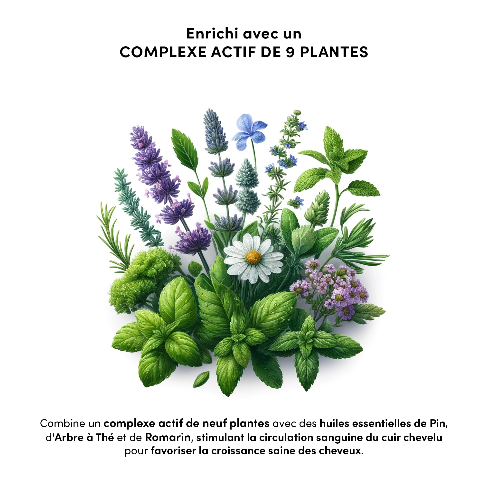 MYRIAM K PARIS – Sérum Pousse Cheveux 140ml – Scalp – Stimule la Croissance & Réduit la Chute – Complexe Actif aux 9 Plantes & Procapil – Pour Cheveux Clairsemés ou Affinés