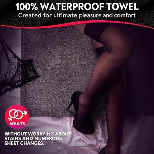 Miniatura 3 de VIBEY Toalla sexual lavable impermeable y a prueba de manchas, protector de colchón, almohadilla de cama para incontinencia y alfombrilla