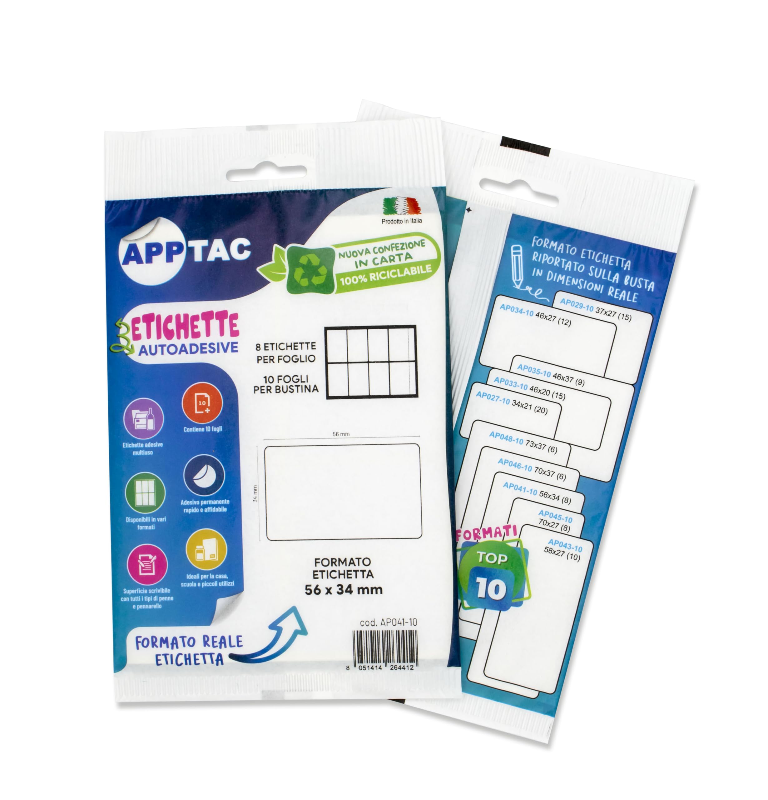 Alevar AP027 Adhesive Labels