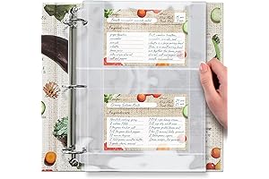 4x6 Card Sleeves: Essential Protection for Your Valued Recipes