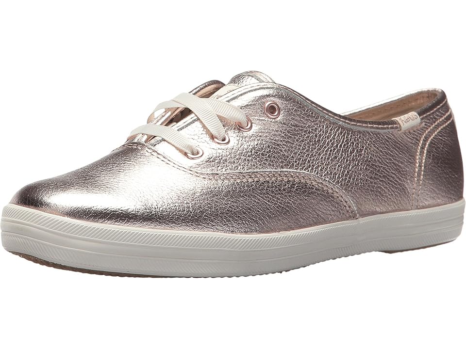

Keds x kate spade new york Champion (Rose Gold Metallic Leather) Women's Shoes