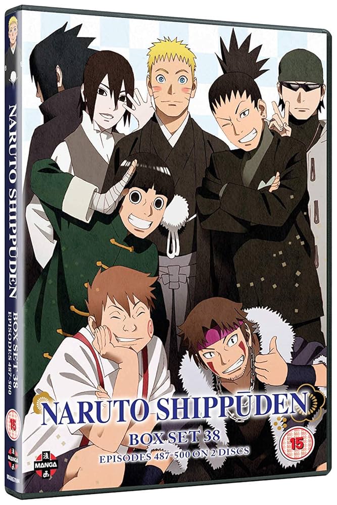 Amazon.com: Naruto Shippuden Box 38 (Episodes 487-500) [DVD