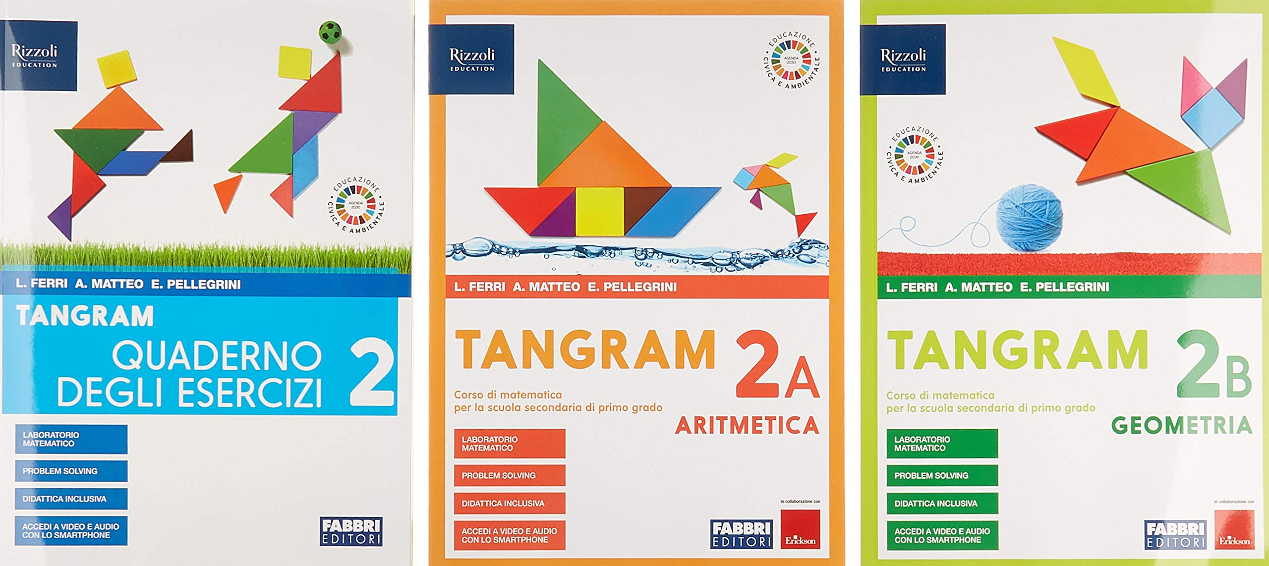 Tangram. Per la Scuola media. Con e-book. Con espansione online. Quaderno 2 + hub young + hub kit (Vol. 2A-2B)