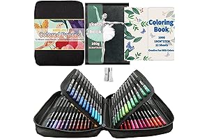 72 Oil-Based Color Pencils for Adult Coloring | Artist-Grade Colored Pencils Gift...