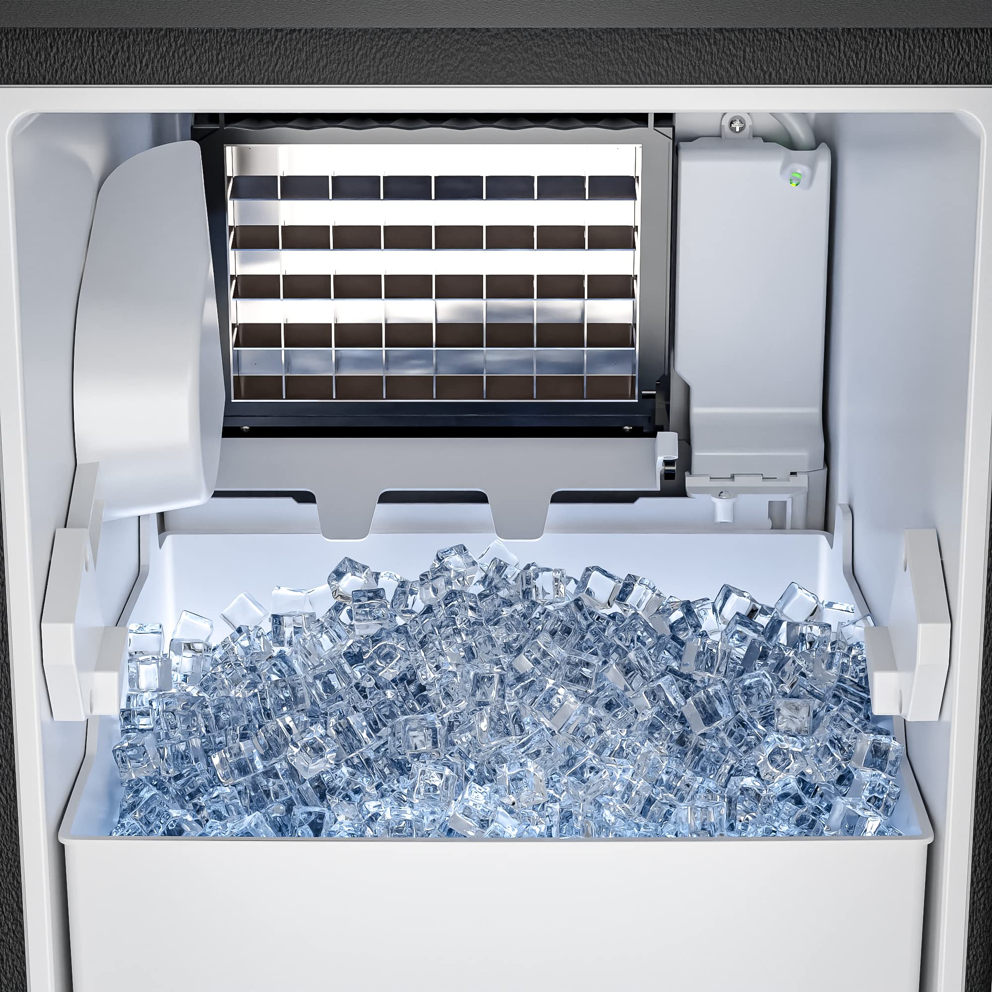 KoolMore StainlessSteel Builtin Ice Maker Machine with Large 25 lb