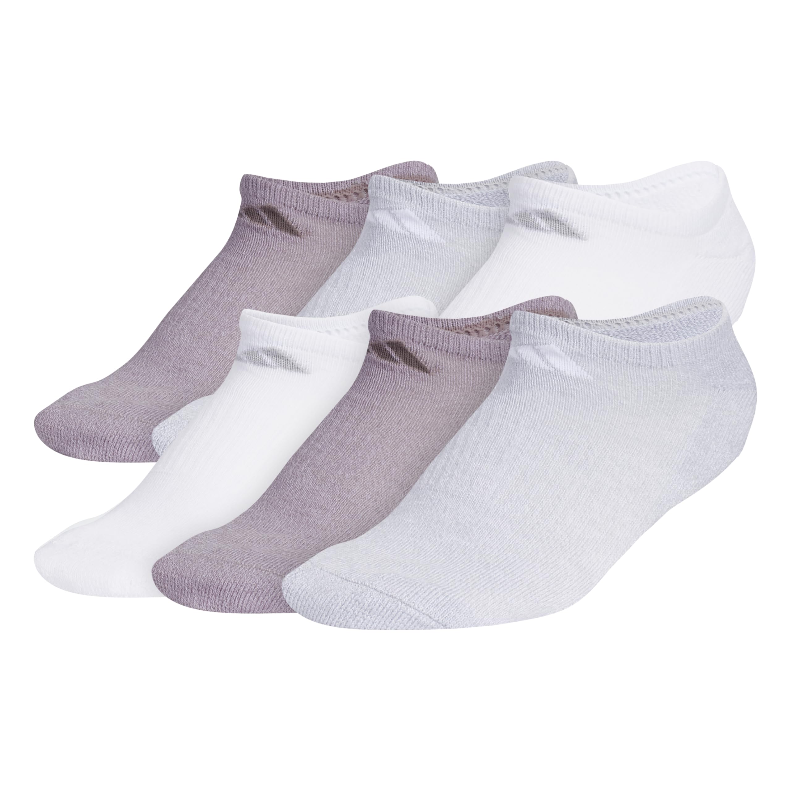 womens Athletic Cushioned 6-pack No Show, Socks - No Show Socks for Secure Fit, Cushioned Comfort, Low Profile