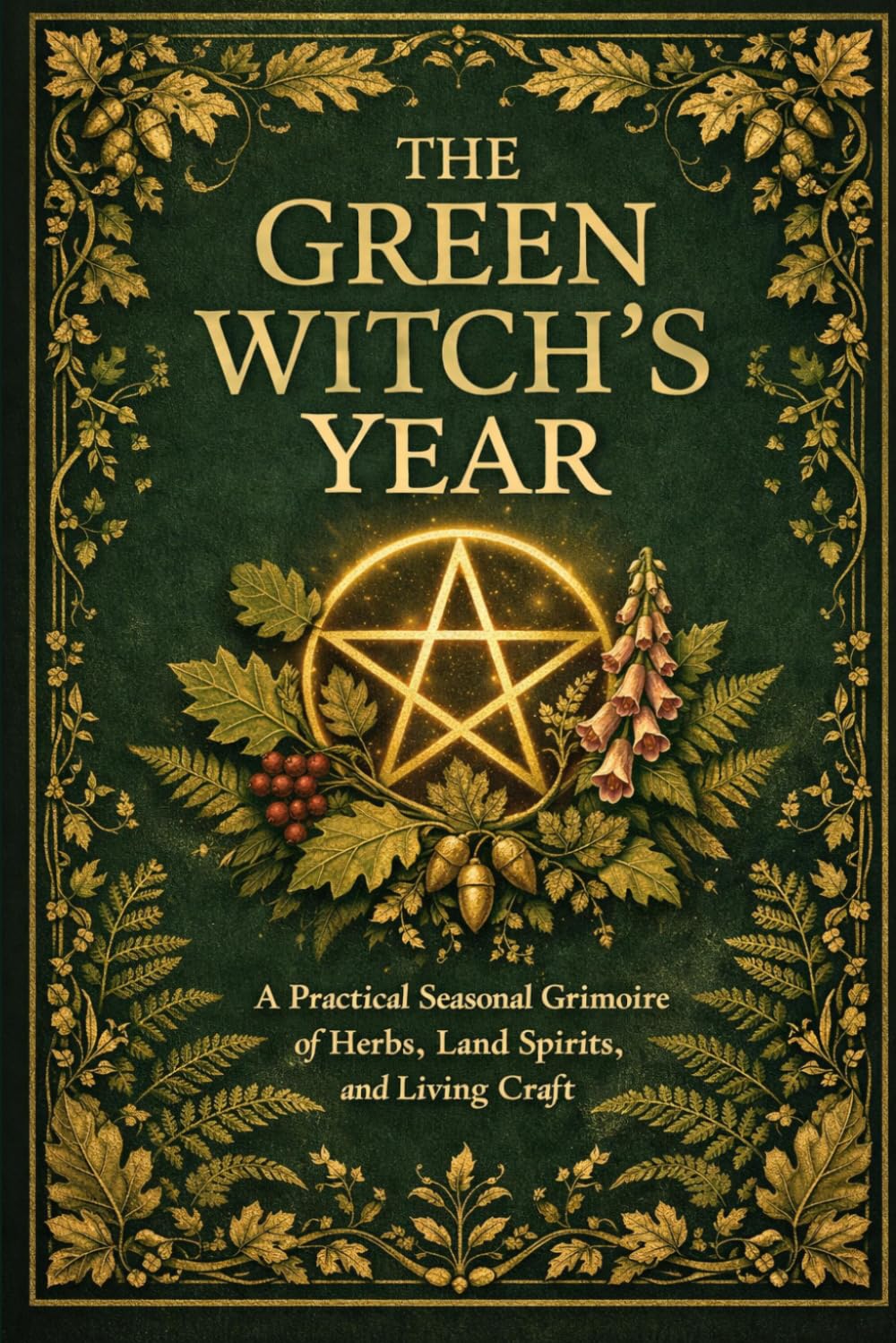 The Green Witches Year: A Practical Seasonal Grimoire of Herbs, Land Spirits, and Living Craft (The Working Craft)
