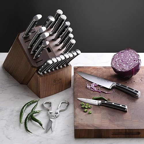 Miniatura 6 de Cangshan Serie S 1026054 - Juego de 23 cuchillos forjados de acero alemán