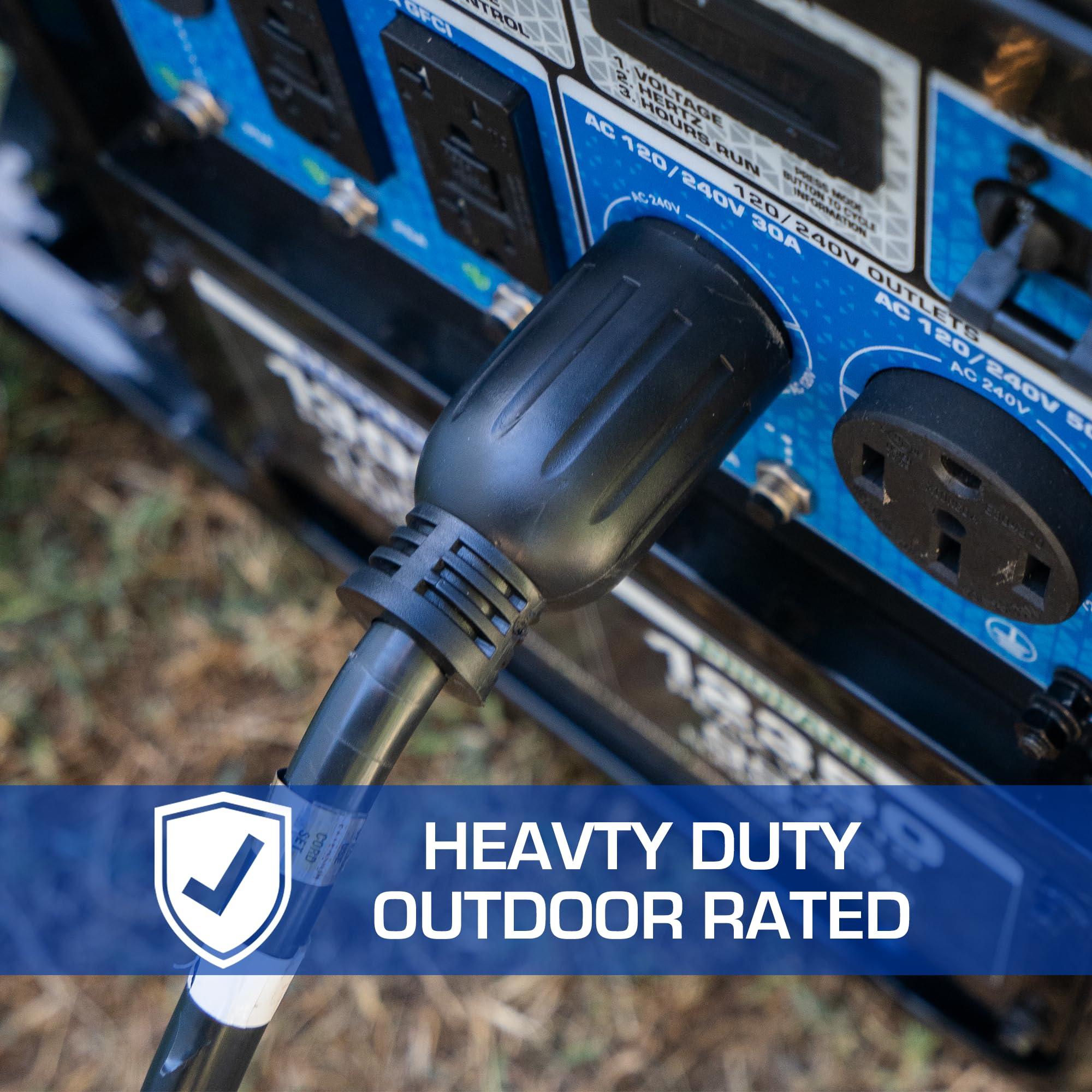 Snapklik.com : DuroMax XP3050GC 30-Amp 50-Foot 10-Gauge L14-30 Heavy ...