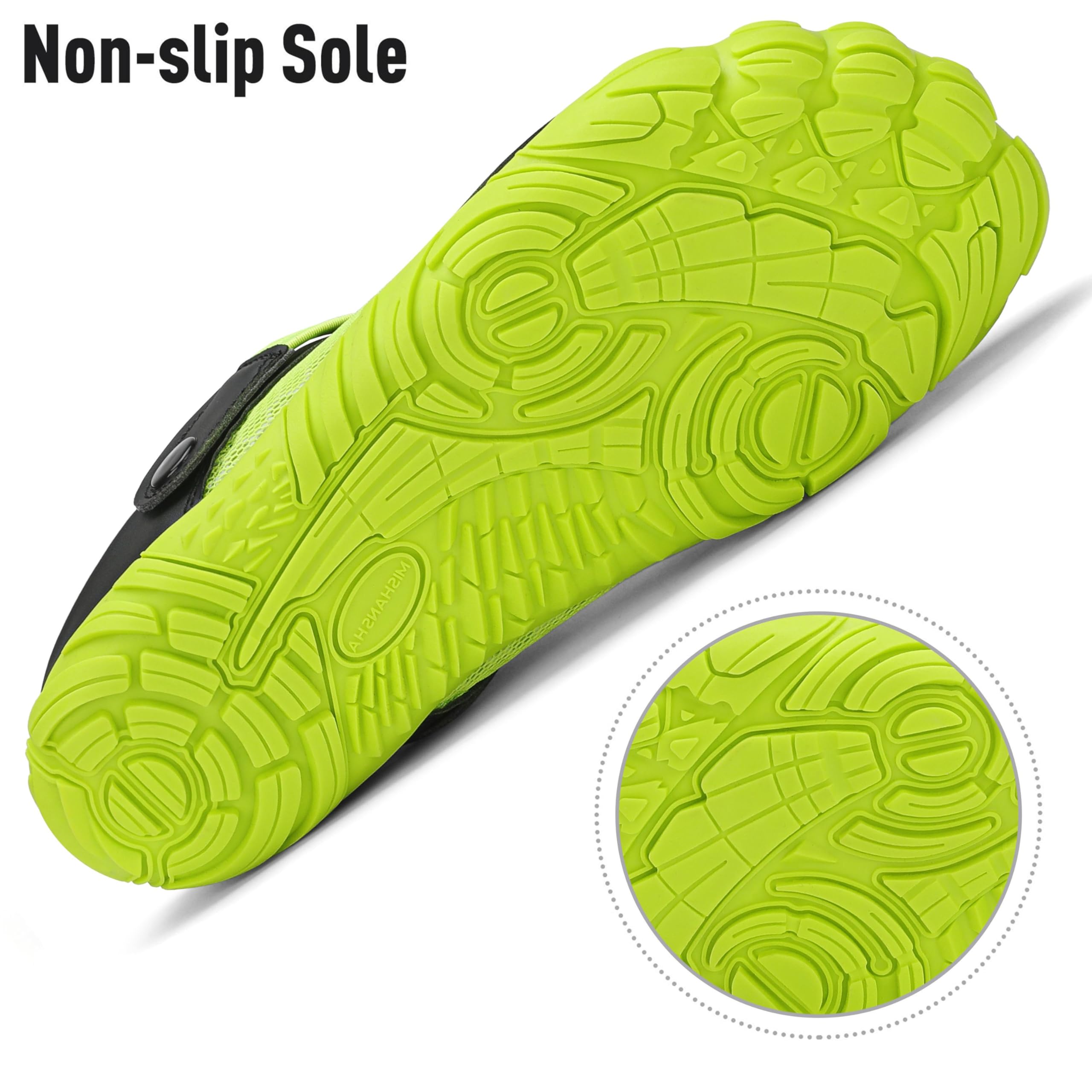 SAGUARO Lato unisex oddychające chodaki, płaskie kapcie z siateczki, pantofle, muffinki, do aktywności na świeżym powietrzu, buty plażowe, antypoślizgowe sandały, 43.5 EU