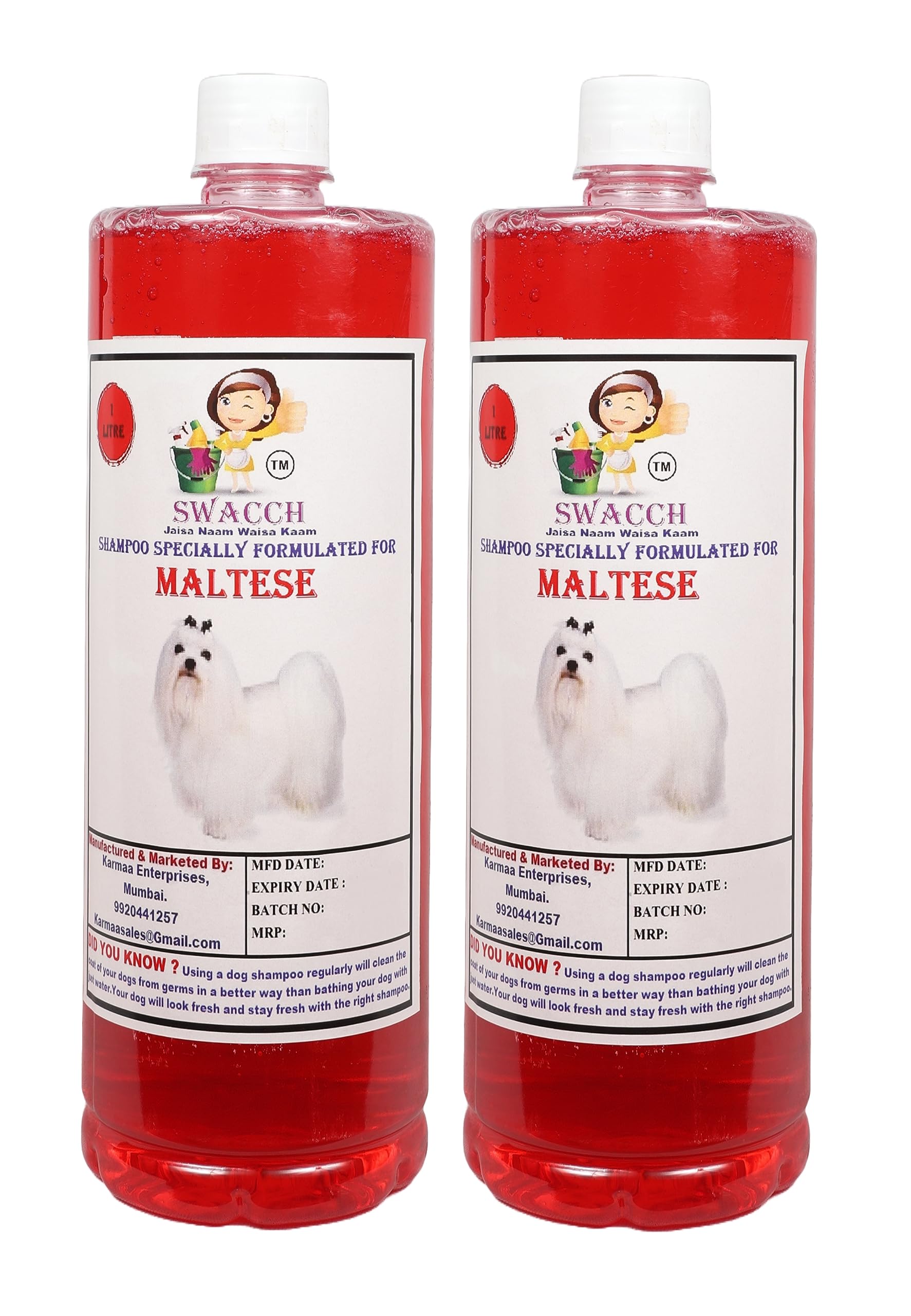 Shampoo Specially Formulated for Maltese (1 Litre) (Combo Pack of 2) Strawberry (B0BR84XFN6) Amazon Price History, Amazon Price Tracker