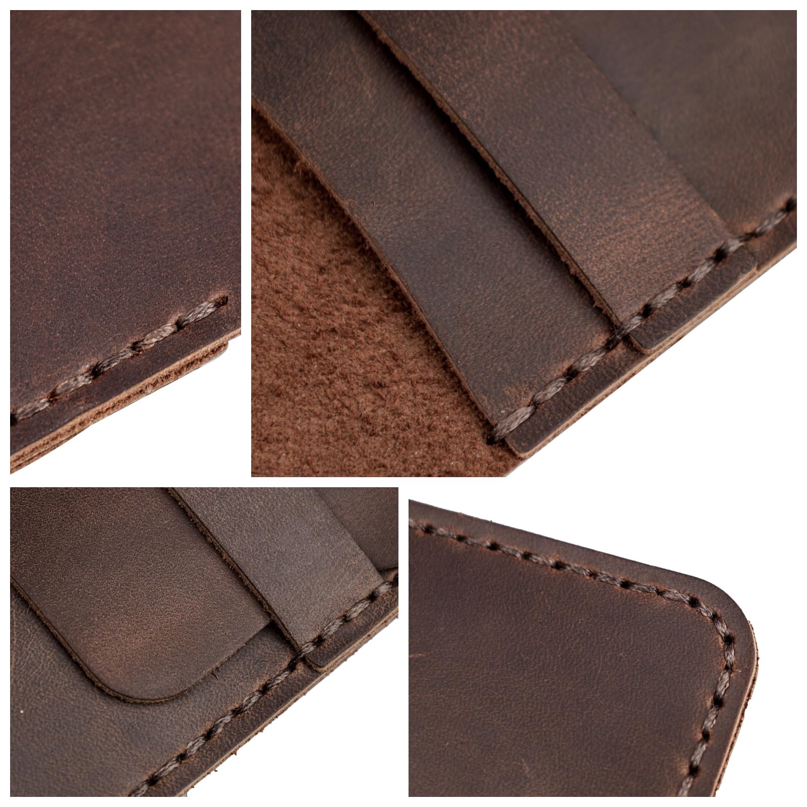 Amazon.com : DK86 Genuine Leather Pen Case Holder Fountain Multi