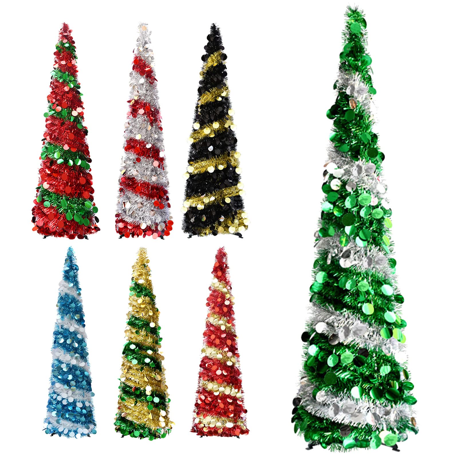Amazon.co.jp: ポップアップクリスマスツリー 折りたたみ式 人工