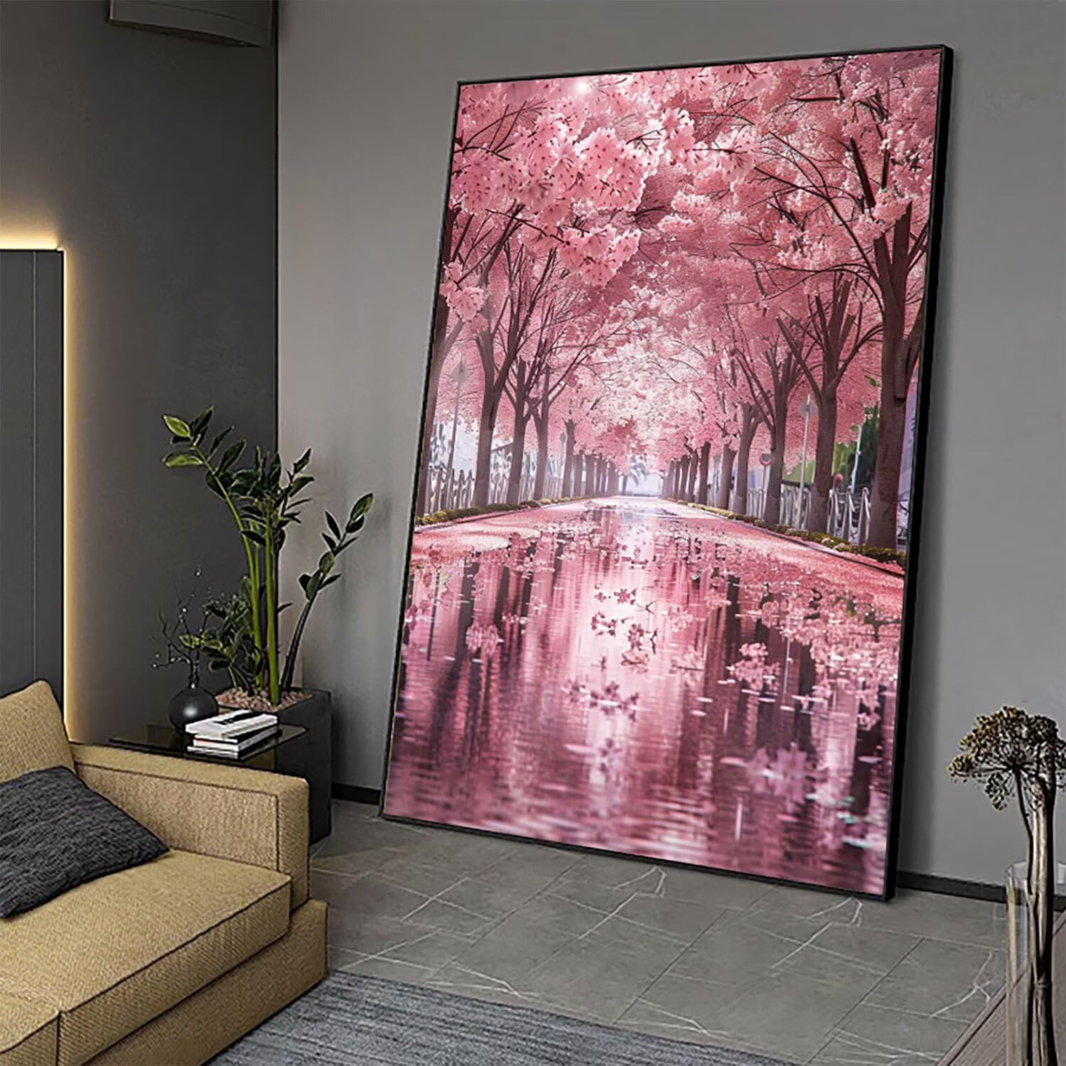 Diament Malarstwo Róża Diament Malarstwo Dorosły Duży XXL 90 x 70 cm 5D Zestaw do malowania diamentami Zestaw do tworzenia kryształów z akcesoriami do dekoracji ścian, kreatywny wypoczynek Dorosły