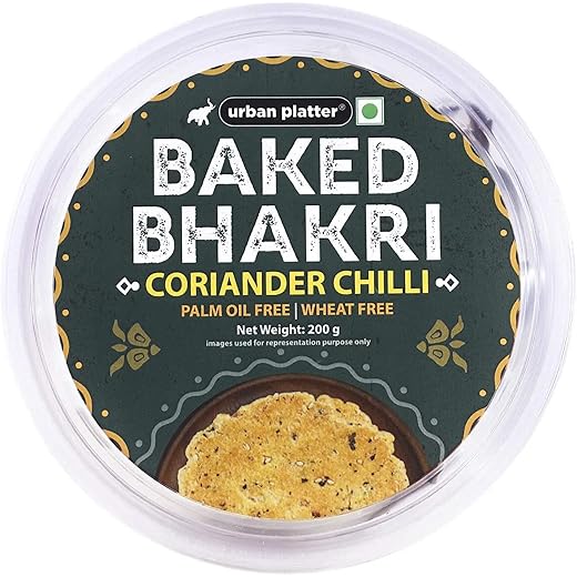 Baked Coriander Chilli Bhakri 200gm