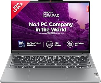 IdeaPad Pro 5, Intel Core Ultra 9 185H, 32GB RAM, 1TB SSD, 2.8K-OLED 400Nits 120Hz, 14"/35.5cm, Windows 11, MS Office 21, Grey, 1.4Kg, 83D2001GIN,IntelArc GPU, FHD+IRCam, AI Powered Laptop