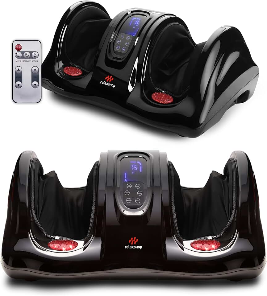 Massageador para Pés e pernas shiatsu Foot Massager Ultra Relax Hover Relaxshop