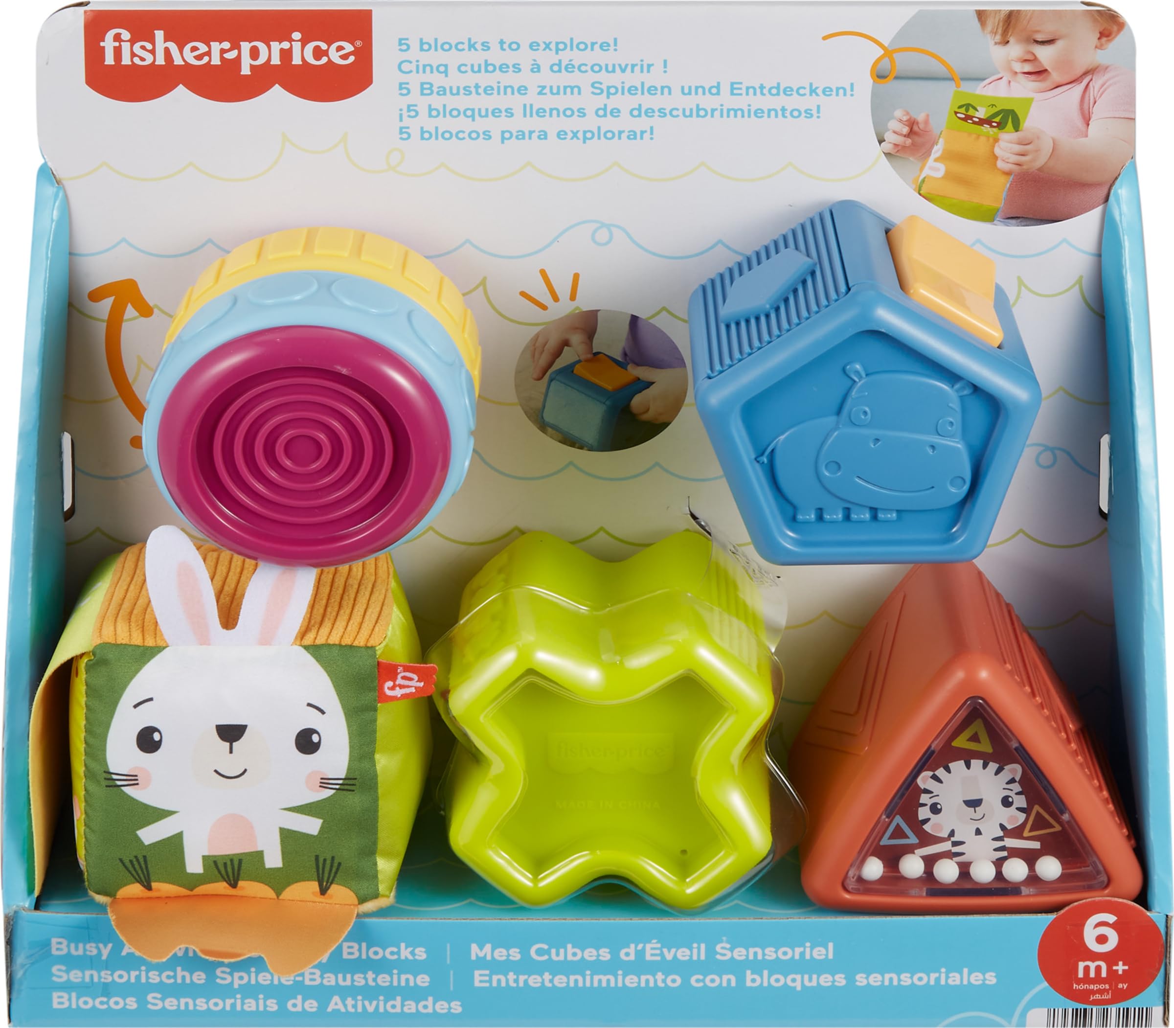 Fisher-Price Zabawka dla niemowląt i małych dzieci w wieku od 6 miesięcy