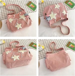 Kiido Women's Small Crossbody Bag - Boho Tote With Removable Macrame Strap, Cute & Versatile - View #14