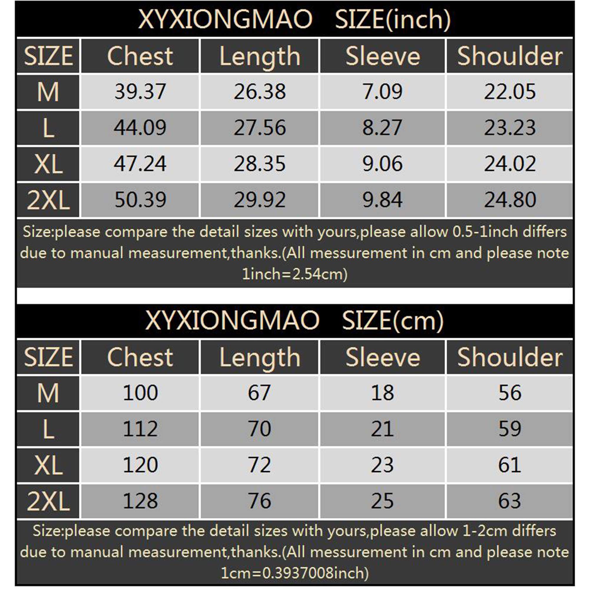 XYXIONGMAO T-shirt casual da uomo con stampa grafica gatto giapponese nero streetwear hip hop unisex t-shirt
