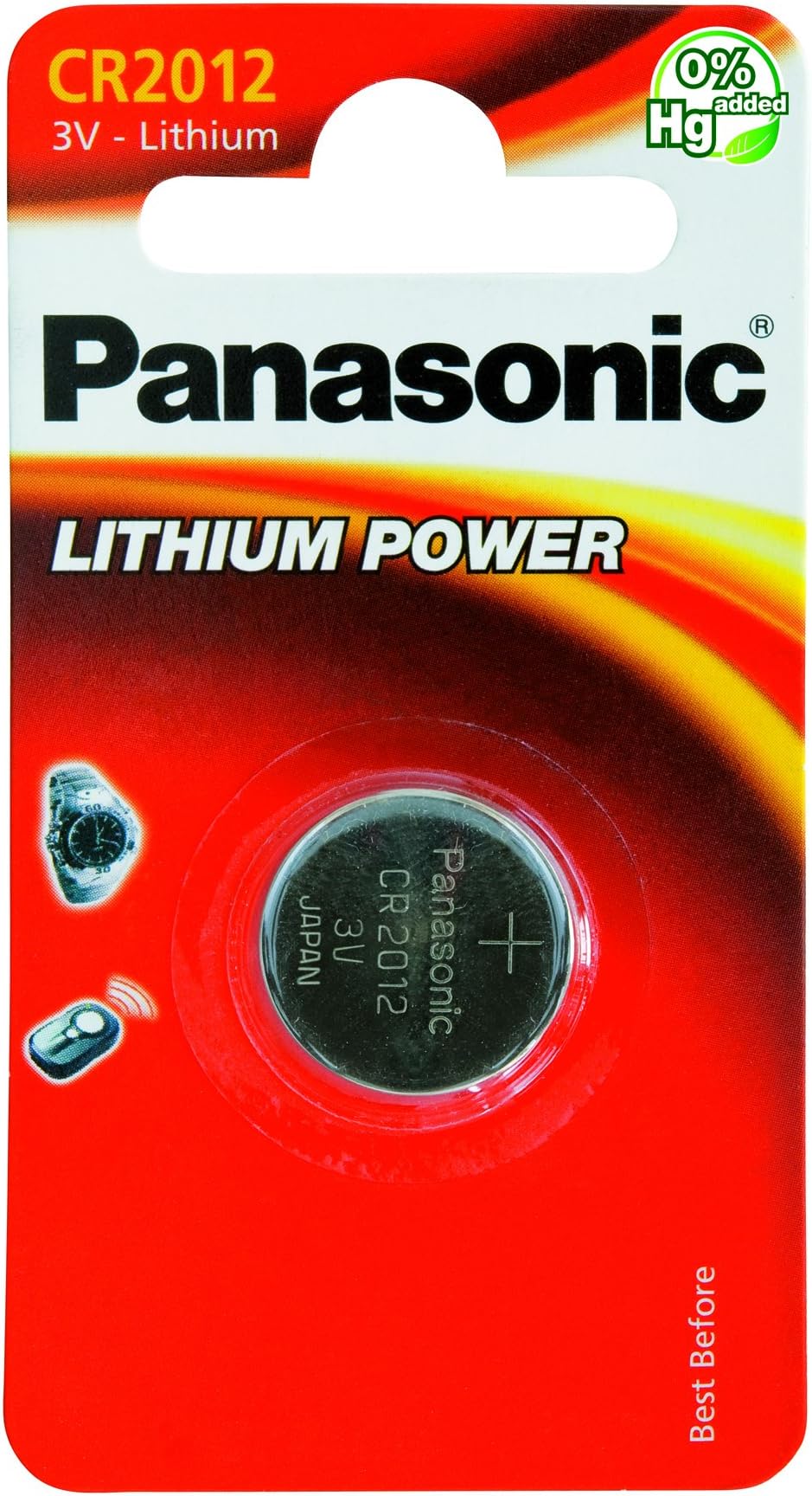 3V Lithium Coin CR2012